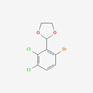 2-(6-Bromo-2,3-dichlorophenyl)-1,3-dioxolane