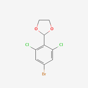 2-(4-Bromo-2,6-dichlorophenyl)-1,3-dioxolane