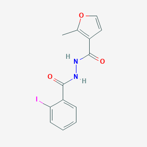 N'-(2-iodobenzoyl)-2-methyl-3-furohydrazide