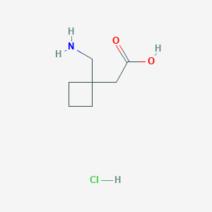 2-[1-(aminomethyl)cyclobutyl]acetic Acid Hydrochloride