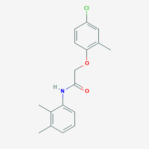 molecular formula C17H18ClNO2 B325345 2-(4-chloro-2-methylphenoxy)-N-(2,3-dimethylphenyl)acetamide 