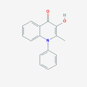 3-Hydroxy-2-methyl-1-phenylquinolin-4(1H)-one