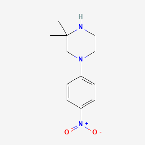 2,2-Dimethyl-4-(4-nitro-phenyl)-piperazine