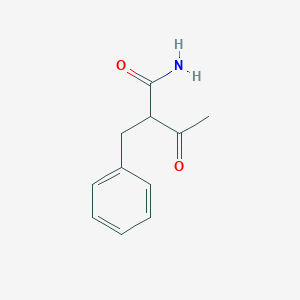 2-Benzyl-3-oxobutanamide