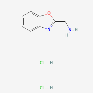 Benzo[d]oxazol-2-ylmethanamine dihydrochloride