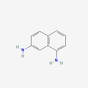 molecular formula C10H10N2 B3253518 1,7-Naphthalenediamine CAS No. 2243-64-3