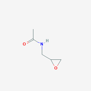 molecular formula C5H9NO2 B3253533 N-(环氧乙烷-2-基甲基)乙酰胺 CAS No. 224323-49-3