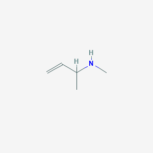 molecular formula C5H11N B3253559 (But-3-en-2-yl)(methyl)amine CAS No. 22459-78-5