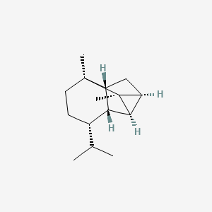 molecular formula C15H24 B3253571 (+)-Cyclosativene CAS No. 22469-52-9