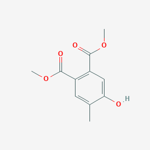 molecular formula C11H12O5 B3253575 4-羟基-5-甲基邻苯二甲酸二甲酯 CAS No. 22481-13-6