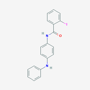 N-(4-anilinophenyl)-2-iodobenzamide