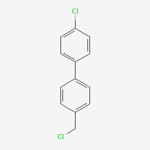 molecular formula C13H10Cl2 B3253593 4'-Chloro-4-chloromethylbiphenyl CAS No. 22494-49-1