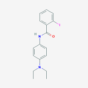 molecular formula C17H19IN2O B325360 N-[4-(Diethylamino)phenyl]-2-iodobenzamide 