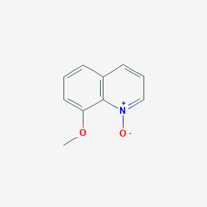 molecular formula C10H9NO2 B3253707 Quinoline, 8-methoxy-, 1-oxide CAS No. 22614-90-0