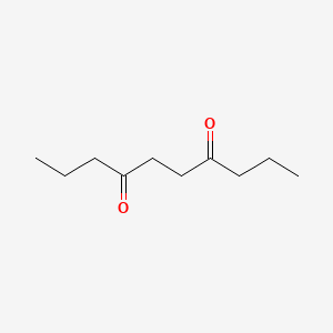 molecular formula C10H18O2 B3253721 癸二酮-4,7 CAS No. 22633-21-2