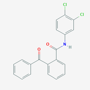 molecular formula C20H13Cl2NO2 B325377 2-Benzoyl-N-(3,4-dichlorophenyl)benzamide 
