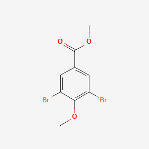 molecular formula C9H8Br2O3 B3253826 3,5-二溴-4-甲氧基苯甲酸甲酯 CAS No. 22812-61-9