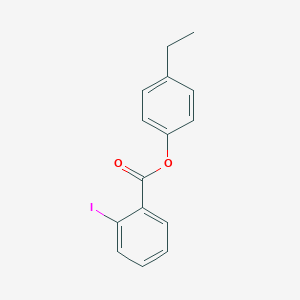 molecular formula C15H13IO2 B325383 4-Ethylphenyl 2-iodobenzoate 