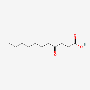 molecular formula C11H20O3 B3253861 4-氧代十一烷酸 CAS No. 22847-06-9