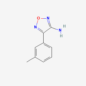 4-(3-Methylphenyl)-1,2,5-oxadiazol-3-amine