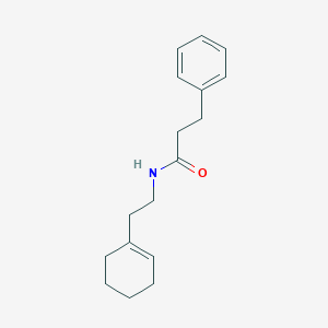 N-[2-(1-cyclohexen-1-yl)ethyl]-3-phenylpropanamide