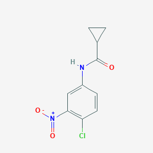 N-(4-chloro-3-nitrophenyl)cyclopropanecarboxamide