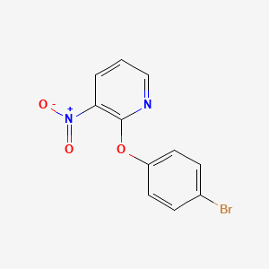 2-(4-Bromophenoxy)-3-nitropyridine