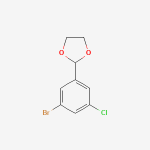 2-(3-Bromo-5-chlorophenyl)-1,3-dioxolane