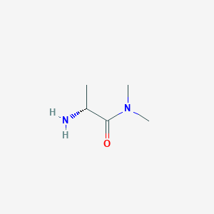 molecular formula C5H12N2O B3253982 (R)-2-Amino-N,N-dimethylpropanamide CAS No. 230643-51-3