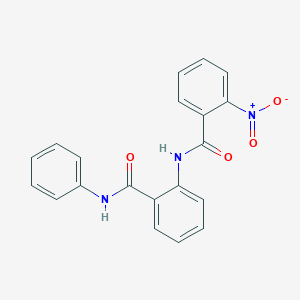N-[2-(anilinocarbonyl)phenyl]-2-nitrobenzamide