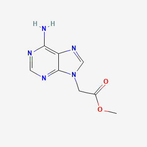 molecular formula C8H9N5O2 B3254003 methyl 2-(6-amino-9H-purin-9-yl)acetate CAS No. 23124-10-9