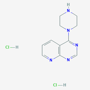 1-{Pyrido[2,3-d]pyrimidin-4-yl}piperazine dihydrochloride