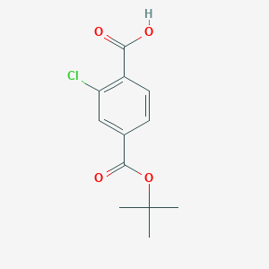 4-(tert-Butoxycarbonyl)-2-chlorobenzoic acid