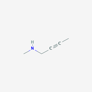 molecular formula C5H9N B3254128 1-(Methylamino)-2-butyne CAS No. 23230-98-0