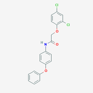 2-(2,4-dichlorophenoxy)-N-(4-phenoxyphenyl)acetamide