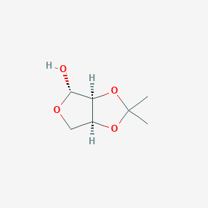 molecular formula C7H12O4 B3254150 2,3-O-Isopropylidene-D-erythrose CAS No. 23262-84-2