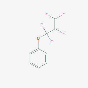 molecular formula C9H5F5O B3254228 (1,1,2,3,3-Pentafluoroprop-2-enyloxy)benzene CAS No. 2338-68-3