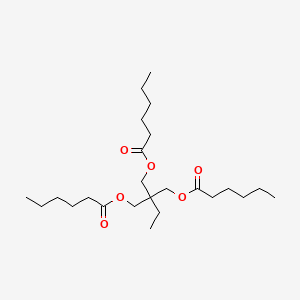 2,2-Bis(hexanoyloxymethyl)butyl hexanoate