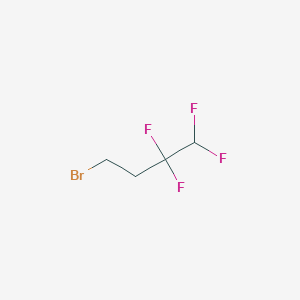 molecular formula C4H5BrF4 B3254269 4-Bromo-1,1,2,2-tetrafluorobutane CAS No. 234443-20-0
