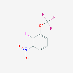 2-Iodo-3-(trifluoromethoxy)nitrobenzene