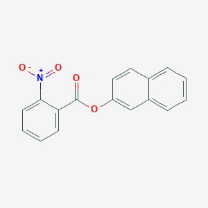 molecular formula C17H11NO4 B325433 2-Naphthyl 2-nitrobenzoate 