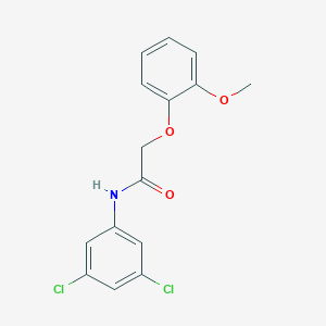 N-(3,5-dichlorophenyl)-2-(2-methoxyphenoxy)acetamide