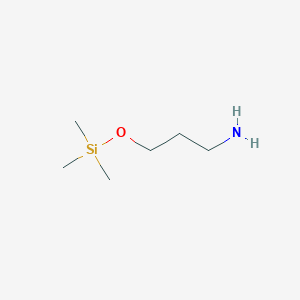molecular formula C6H17NOSi B3254402 (3-Aminopropoxy)trimethylsilane CAS No. 23755-44-4