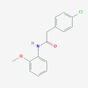 2-(4-chlorophenyl)-N-(2-methoxyphenyl)acetamide