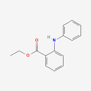 molecular formula C15H15NO2 B3254437 2-(苯氨基)苯甲酸乙酯 CAS No. 23868-11-3