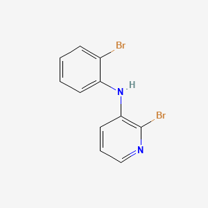 molecular formula C11H8Br2N2 B3254501 2-bromo-N-(2-bromophenyl)pyridin-3-amine CAS No. 239137-47-4
