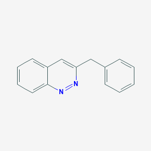 molecular formula C15H12N2 B3254520 3-Benzylcinnoline CAS No. 23952-16-1