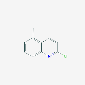 molecular formula C10H8ClN B3254528 2-氯-5-甲基喹啉 CAS No. 23952-31-0