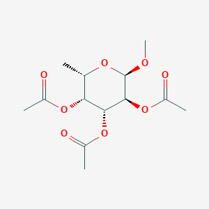 alpha-L-Galactopyranoside, methyl 6-deoxy-, 2,3,4-triacetate
