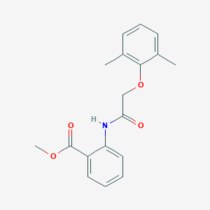 Methyl 2-{[(2,6-dimethylphenoxy)acetyl]amino}benzoate